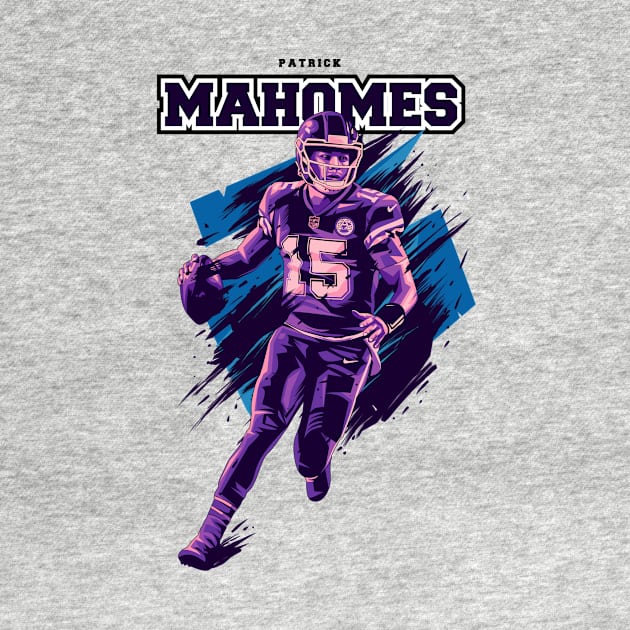 Patrick mahomes American Football by RujakBuaah